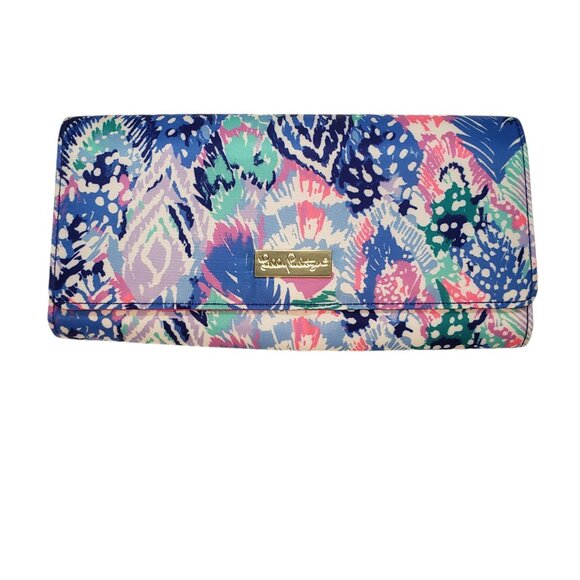 Lilli Pulitser Handbags - NWT Lilli Pulitser Travel Wallet Organizer Multicolor